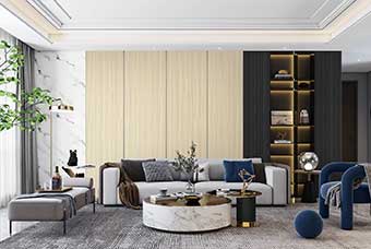 宜春轻奢风格-客厅