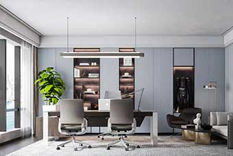 宜春轻奢风格-书房