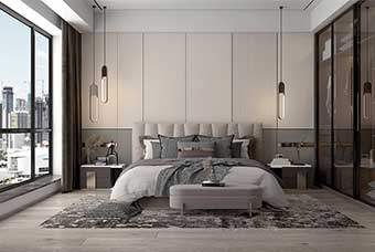 宜春现代风格-卧室