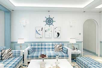 宜春地中海风格-客厅