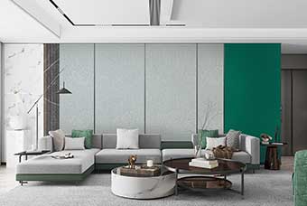 宜春轻奢风格-客厅