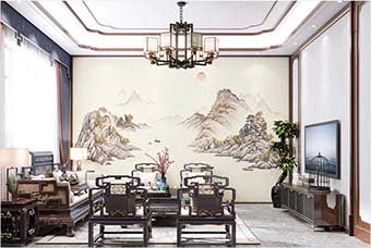 宜春森佰汇航空纤维墙咔(巴山蜀水)