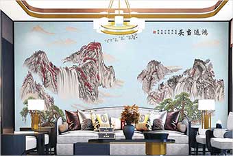 宜春森佰汇航空纤维墙咔（鸿运当头）